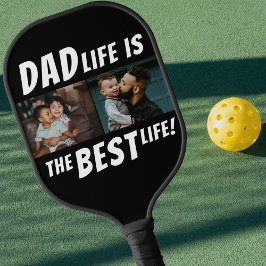 Palas De Pickleball La vida de papá es el mejor padre de dos fotos de