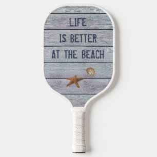 Palas De Pickleball La vida es mejor en la playa