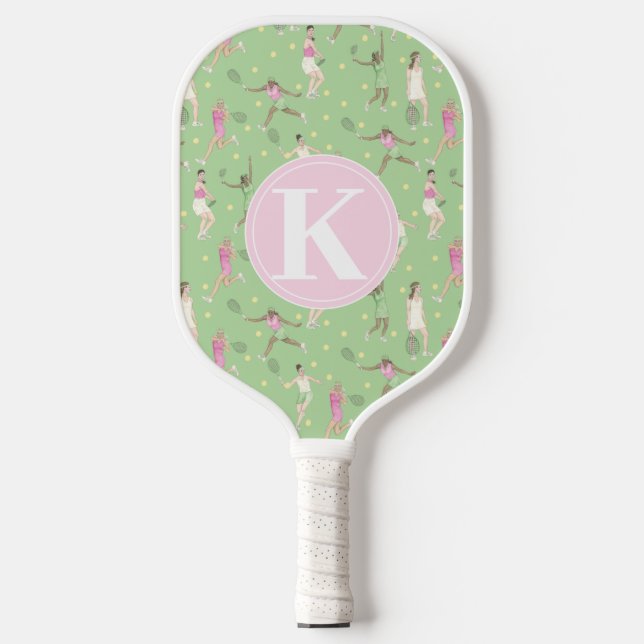 Palas De Pickleball Lady Jugadores Pickleball Paddle personalizado (Anverso)