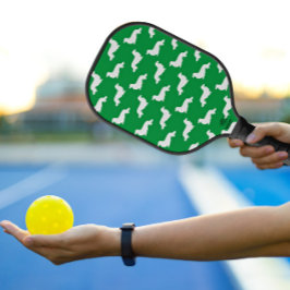Palas De Pickleball Largo cabello Dachshund Amante Pickleball Verde