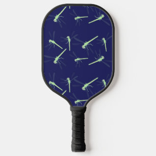 Palas De Pickleball Las libélulas verdes sobre el azul
