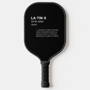 Palas De Pickleball LATINX Latino Latino Género Neutral Definición Hip