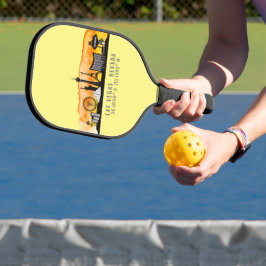 Palas De Pickleball Latitud y longitud de la línea aérea de Las Vegas