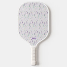 Lavanda Monogramada Corazones de Bonito Girly