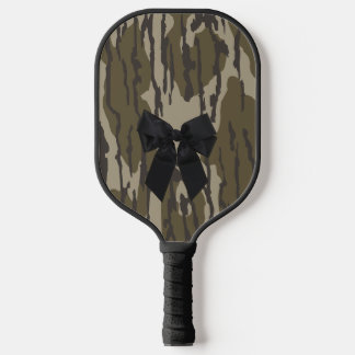 Palas De Pickleball Lazo de cinta de camuflaje de tierras bajas lindo