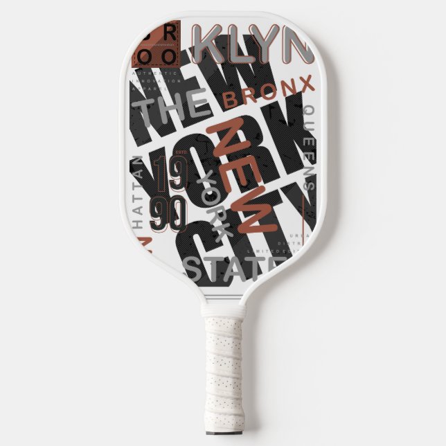 Palas De Pickleball Legado de Nueva York: Los burros en negrita (Anverso)