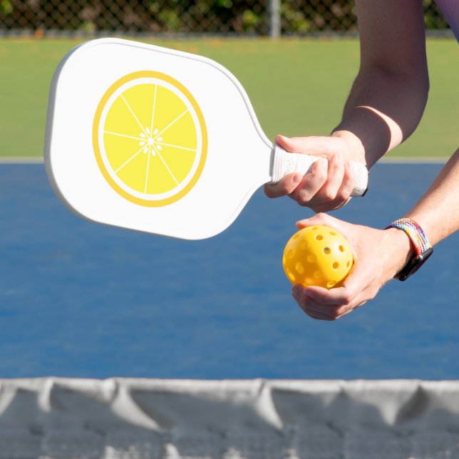 Palas De Pickleball Lemon Fruit Slice Yellow (in situ)