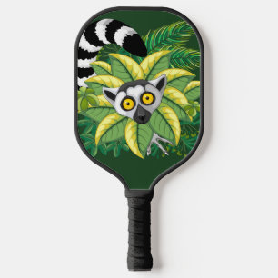 Palas De Pickleball Lemures de Madagascar en la selva exótica