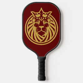 Palas De Pickleball León con corona - Estilo de oro 4