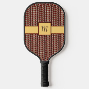 Palas De Pickleball Leopard Print Chevron