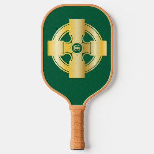 Palas De Pickleball Letra Celta Cross Celtic Knot E Monograma