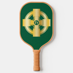 Palas De Pickleball Letra Celta Cross Celtic Knot H Monograma