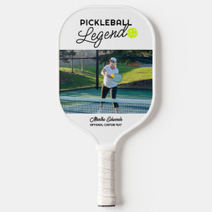 Palas De Pickleball Leyenda de bolas de personalizado y texto personal