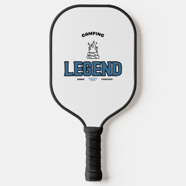 Palas De Pickleball Leyenda de camping desde siempre (Anverso)