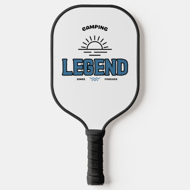 Palas De Pickleball Leyenda de camping desde siempre (Anverso)