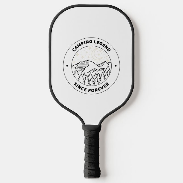 Palas De Pickleball Leyenda de camping desde siempre (Anverso)
