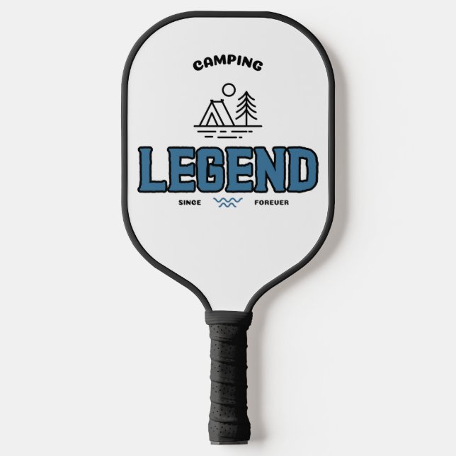 Palas De Pickleball Leyenda de camping desde siempre (Anverso)