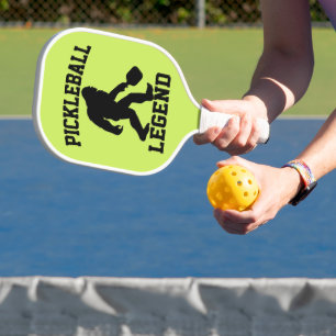 Palas De Pickleball Leyenda de pellebol Funny Bigfoot