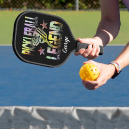 Palas De Pickleball Leyenda de Pickleball con nombre editable