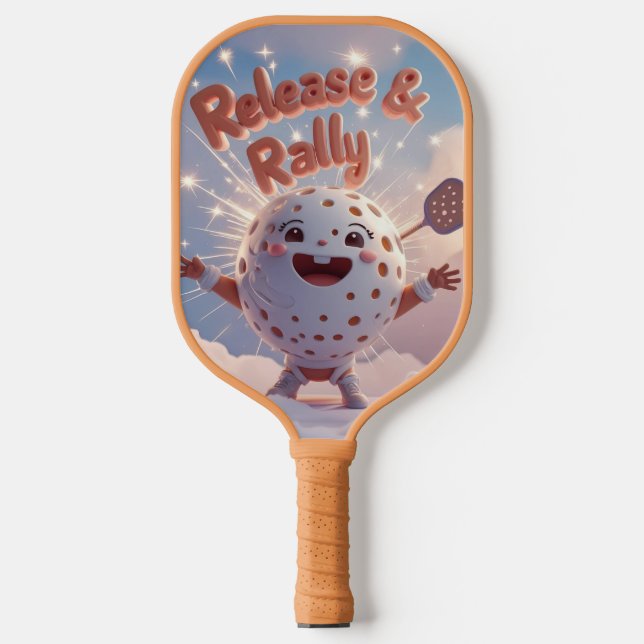 Palas De Pickleball Liberar el estrés - Energía de bolas de agua (Anverso)