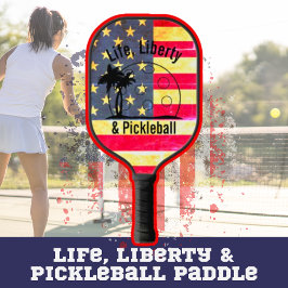 Palas De Pickleball Libertad de vida personalizada y baloncesto