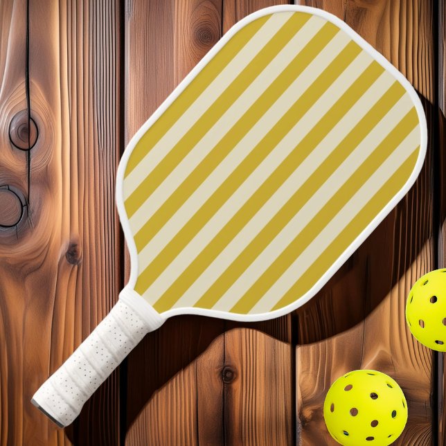 Palas De Pickleball Limón quemado por franjas de polo de mediados del  (Subido por el creador)