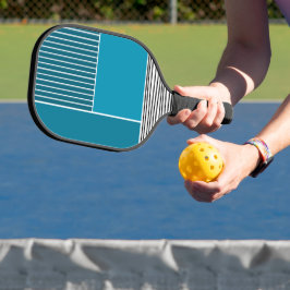 Palas De Pickleball Líneas abstractas