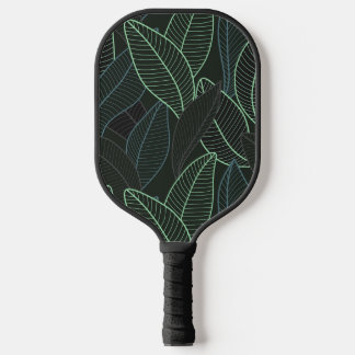 Palas De Pickleball Líneas curvadas Ramas deja G625 negro