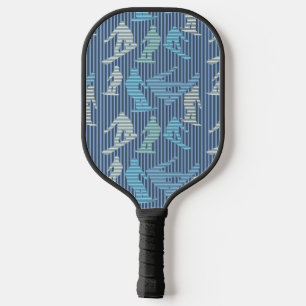 Palas De Pickleball Líneas de Snowboarder