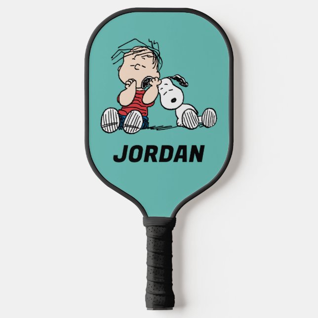 Palas De Pickleball Linus consolado con el oído de Snoopy | Añadir su  (Anverso)