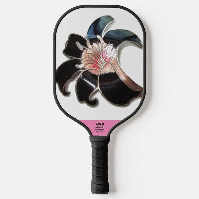 Palas De Pickleball "Lirio Negro" (Anverso)