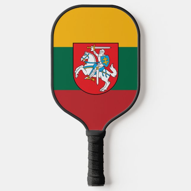 Palas De Pickleball Lithuanian flag-coat of arms (Anverso)