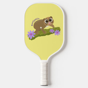 Palas De Pickleball Lloris lentos alegres en el personalizado de rama