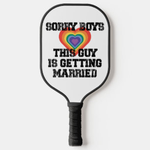 Palas De Pickleball Lo siento chicos este tipo se casa gay