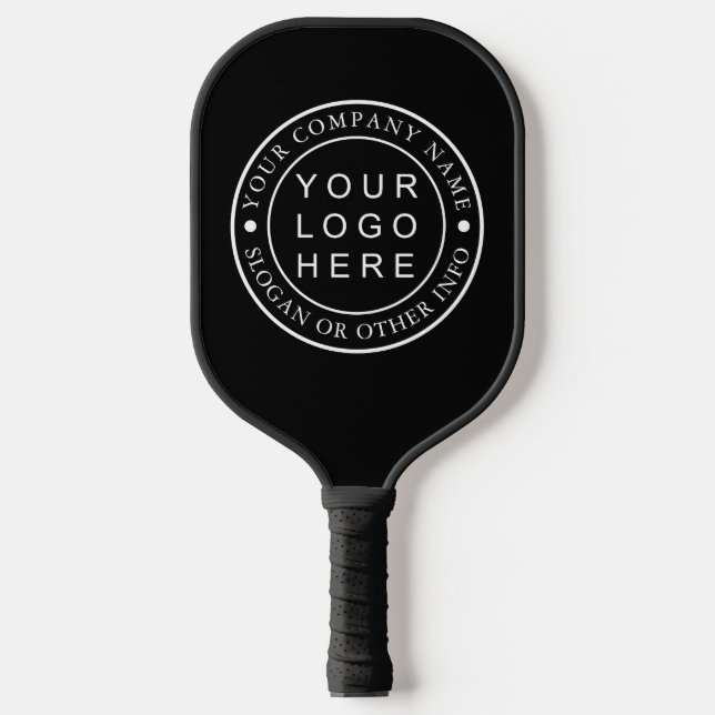 Palas De Pickleball Logo de Circle Business Company Black (Anverso)