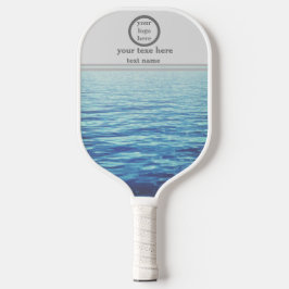 Palas De Pickleball Logo de personalizado profesional con texto