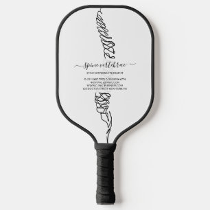 Palas De Pickleball Logo de Quiropractica Espina Dorsal