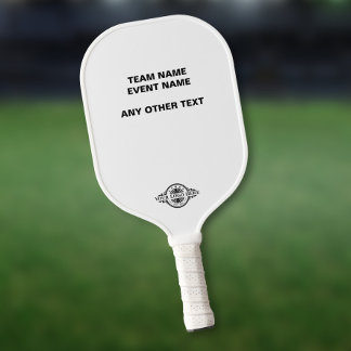 Palas De Pickleball Logo/ Texto Subir Evento de Torneo