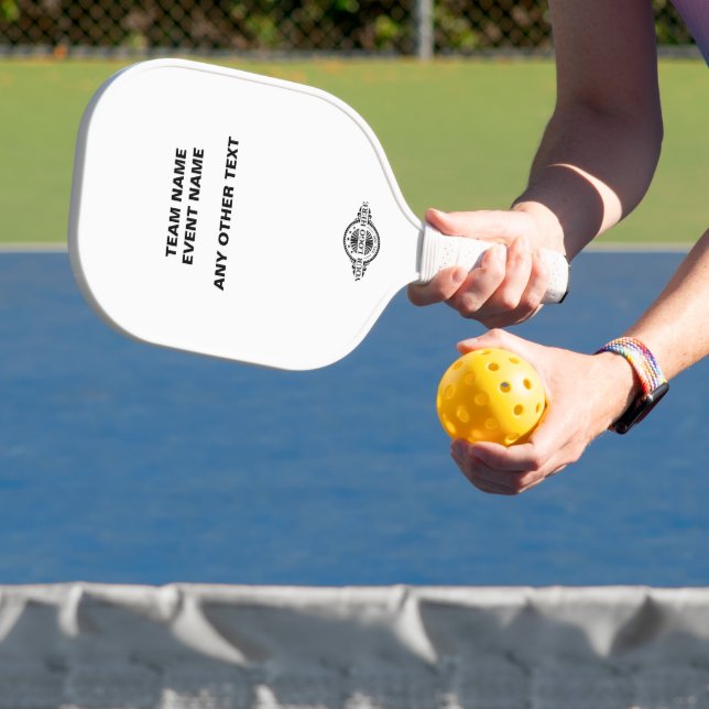 Palas De Pickleball Logo/ Texto Subir Evento de Torneo (in situ)