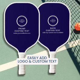 Palas De Pickleball Logotipo De Negocio De La Empresa personalizado Y