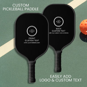 Palas De Pickleball Logotipo De Negocio De La Empresa personalizado Y