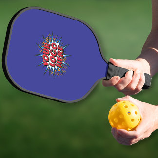 Palas De Pickleball Logotipo personalizado promocional azul