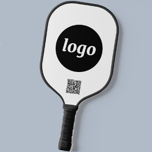 Palas De Pickleball Logotipo sencillo Código QR Promocional comercial