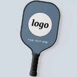 Palas De Pickleball Logotipo simple y azul gris oscuro para el negocio<br><div class="desc">Sencillo logotipo y texto personalizado para su empresa. Reemplace el logotipo y el texto por el propio personalizar. Utilícelos usted mismo,  dáselos a sus empleados y compañeros de trabajo,  venderlos a clientes y clientes o regalarlos como material promocional para inspirar la lealtad del cliente.</div>