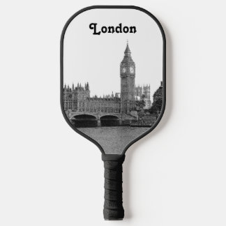 Palas De Pickleball Londres Inglaterra Reino Unido Skyline Etched
