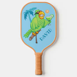 Palas De Pickleball Loro con cóctel personalizado