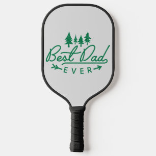 Palas De Pickleball Los árboles de la tipografía del Día del Padre mej