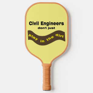 Palas De Pickleball Los ingenieros civiles juegan