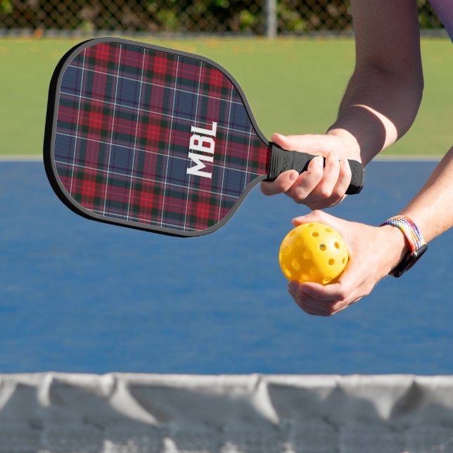 Palas De Pickleball Louth Tartán Plaid personalizado del condado irlan (in situ)