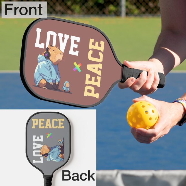 Palas De Pickleball LOVE × CAPYBARA - Custom (Subido por el creador)